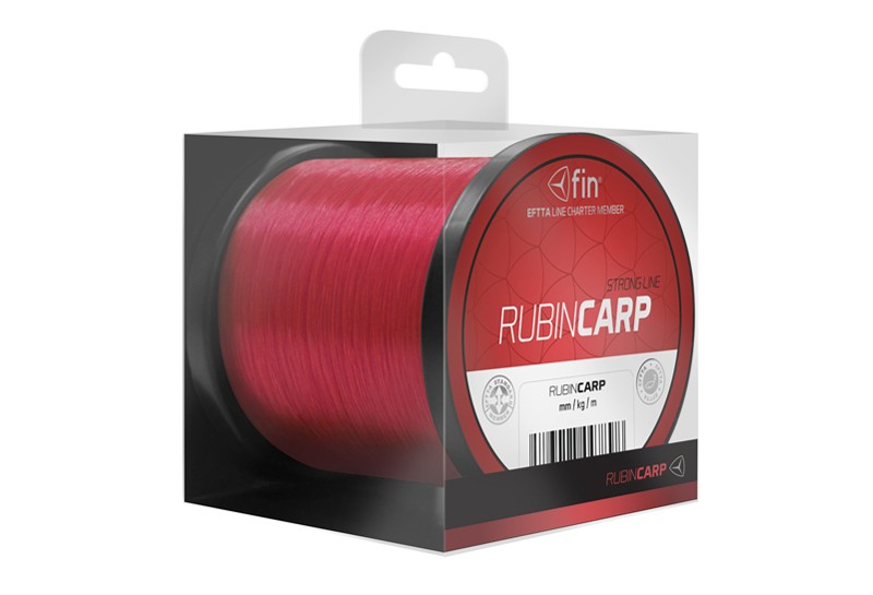  	FIN RUBIN CARP 1100m / červená 0,33mm 20,7lbs