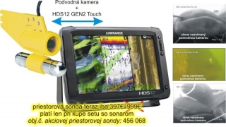 HDS12 + podvodná kamera Mg.E 8000