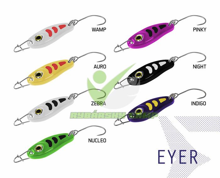  Plandavka Delphin EYER 3g ZEBRA Hook #8
