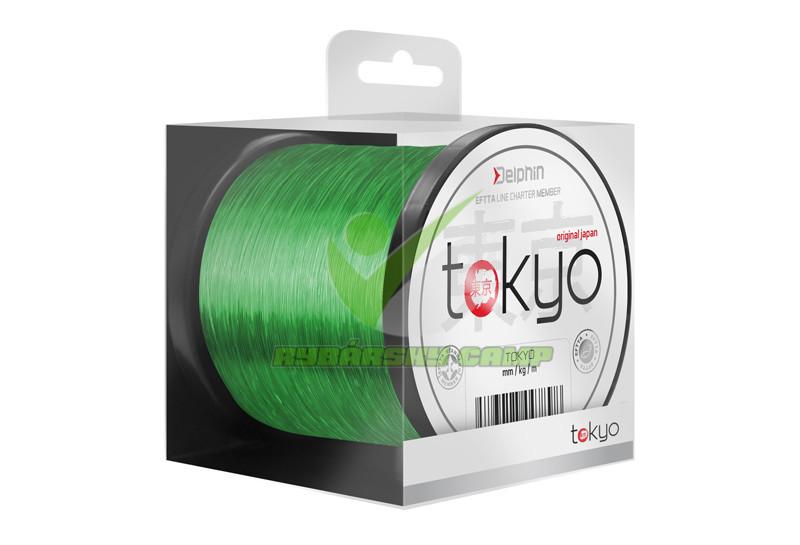 Monofil Delphin TOKYO / fluo zelený | 0,286mm 14lbs 300m