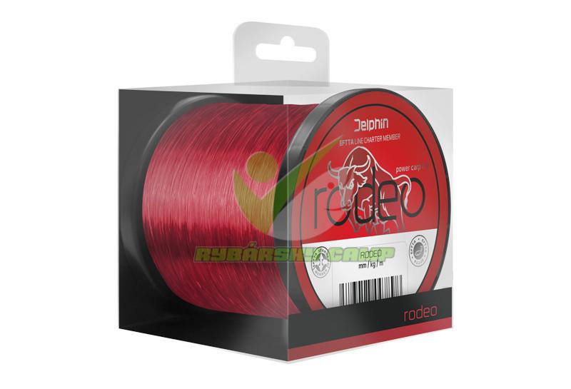 	Delphin RODEO / červený 0,30mm 17lbs 600m