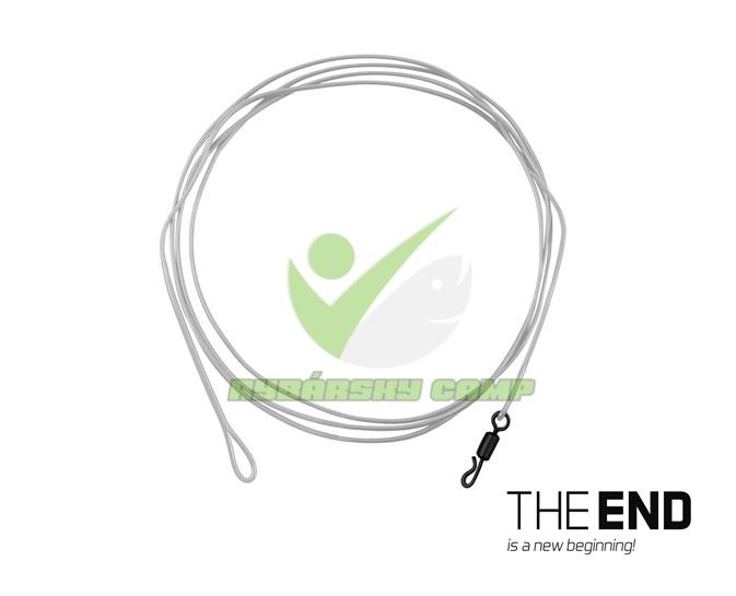 Nadväzec Delphin THE END FLRcarbon Leader / 1ks | 80 cm / 30lbs