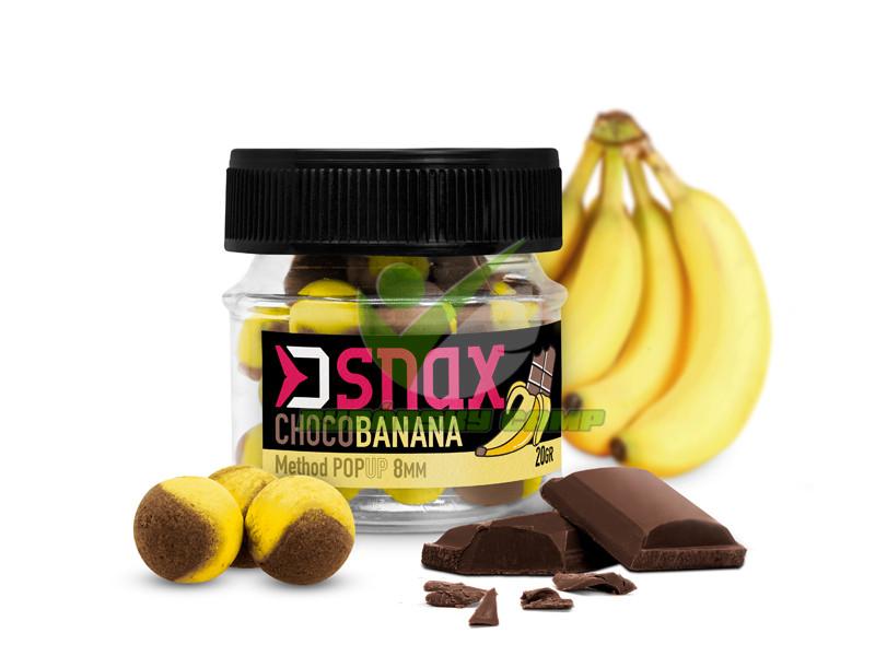 Nástraha D SNAX POP 10mm/20g | Čokoláda-Banán