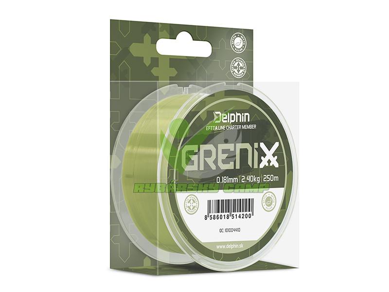 	Delphin GRENIX / zelená 0,261mm 4,68kg 500m