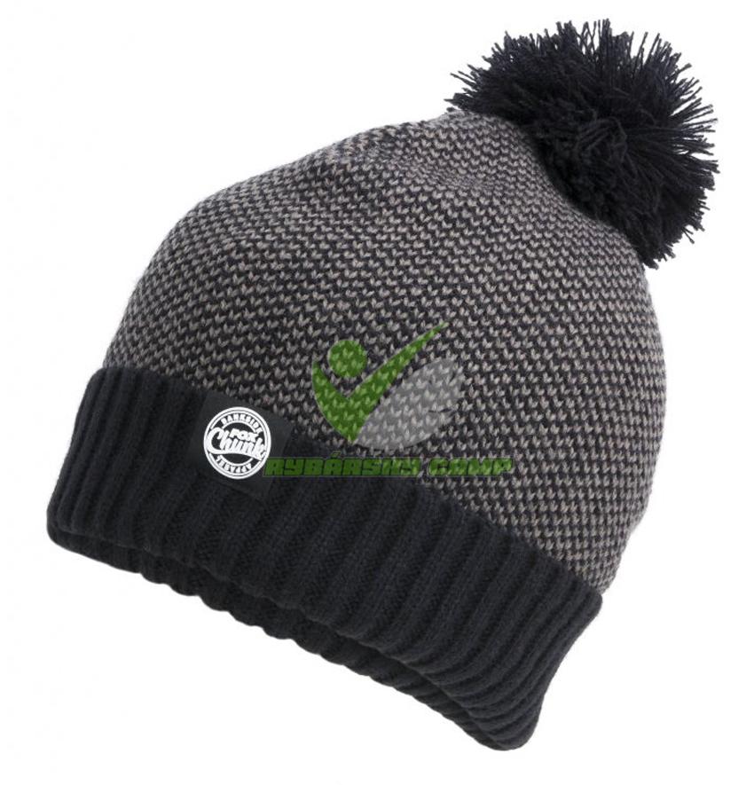 Čiapka FOX Chunk Grey/ Black Bobble Hat