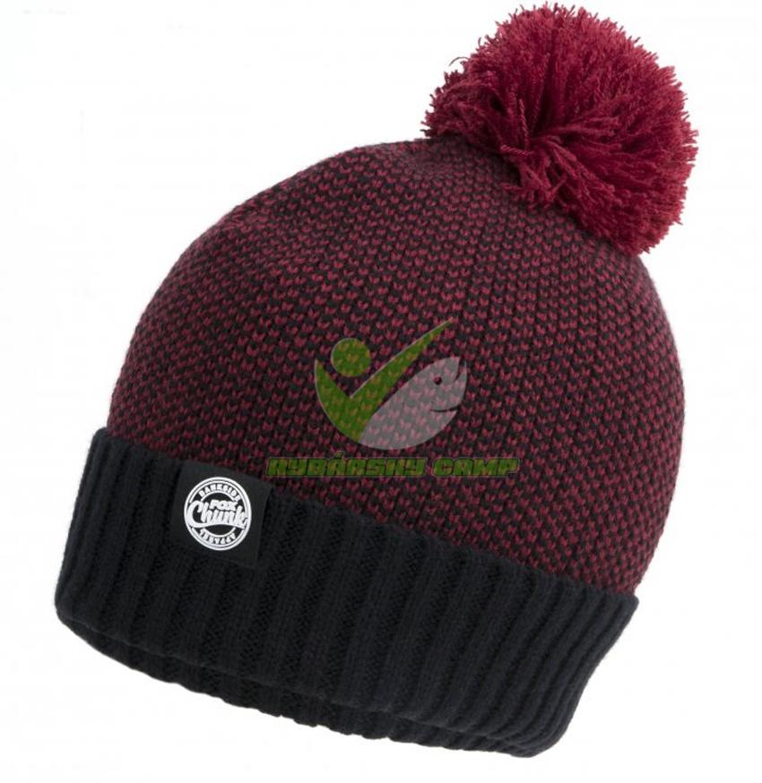 Čiapka FOX Chunk Burgundy/ Black Bobble Hat