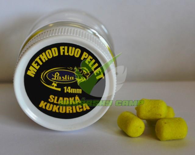 METHOD FLUO PELLET 14mm-sladká kukurica