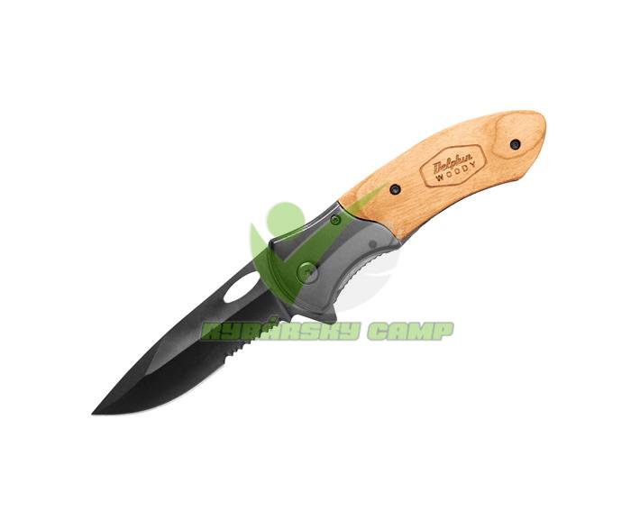 Skladací nôž Delphin WOODY čepeľ 8,5cm