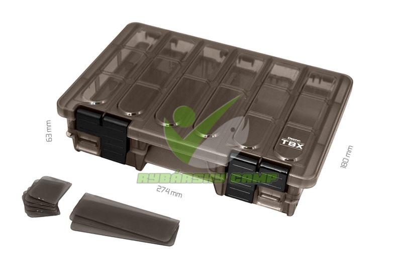  Krabica Delphin TBX Duo 274-11P Clip 274x180x63mm