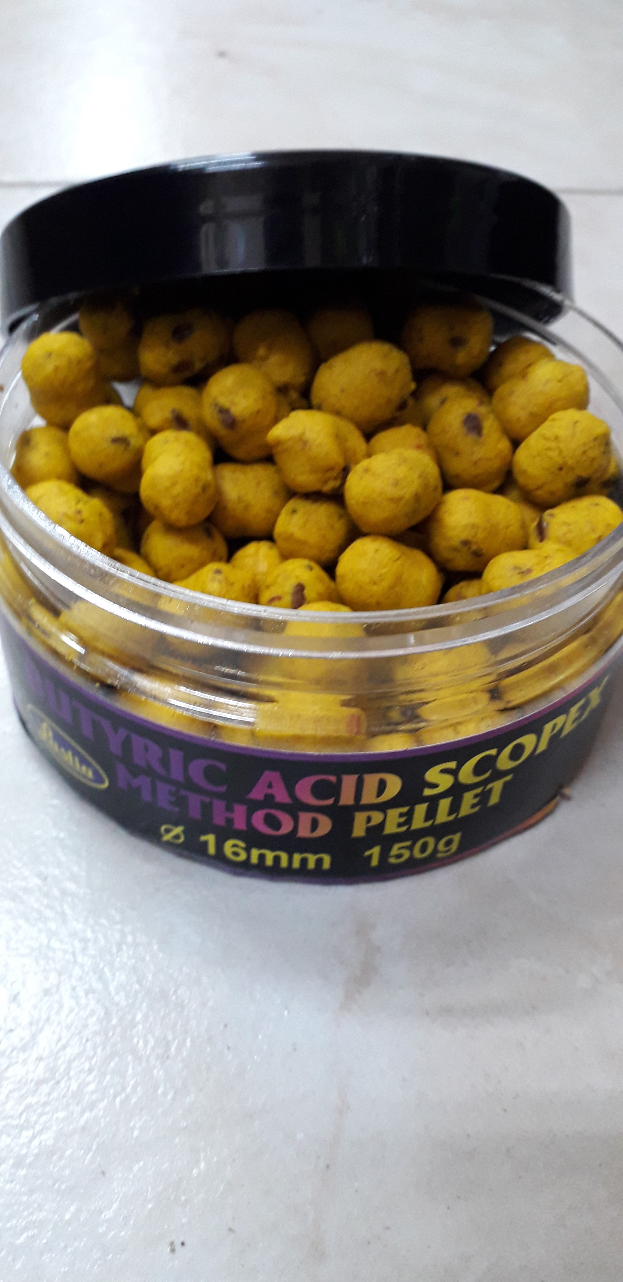 BUTYRIC ACID SCOPEX METHOD PELLET 16mm 150g