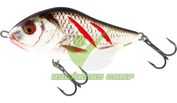 SALMO SLIDER 10CM 	Wounded Real Grey Shiner