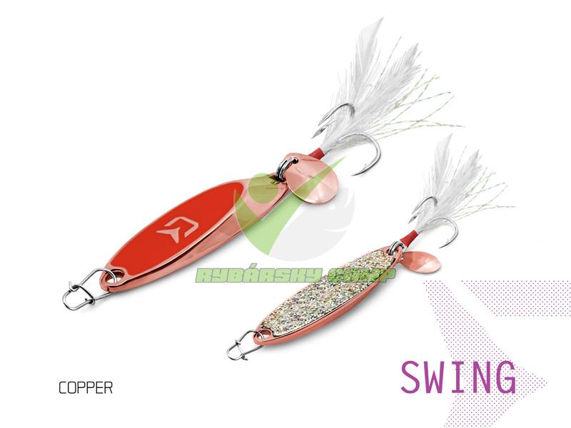 	Plandavka Delphin SWING 15g COPPER hook #6
