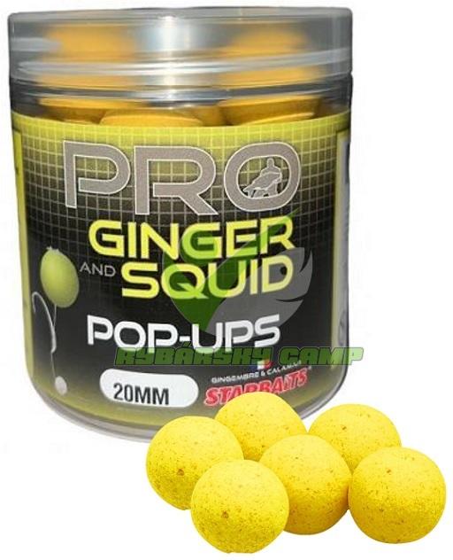 Pro Ginger Squid Boilie plovoucí 80g 14mm