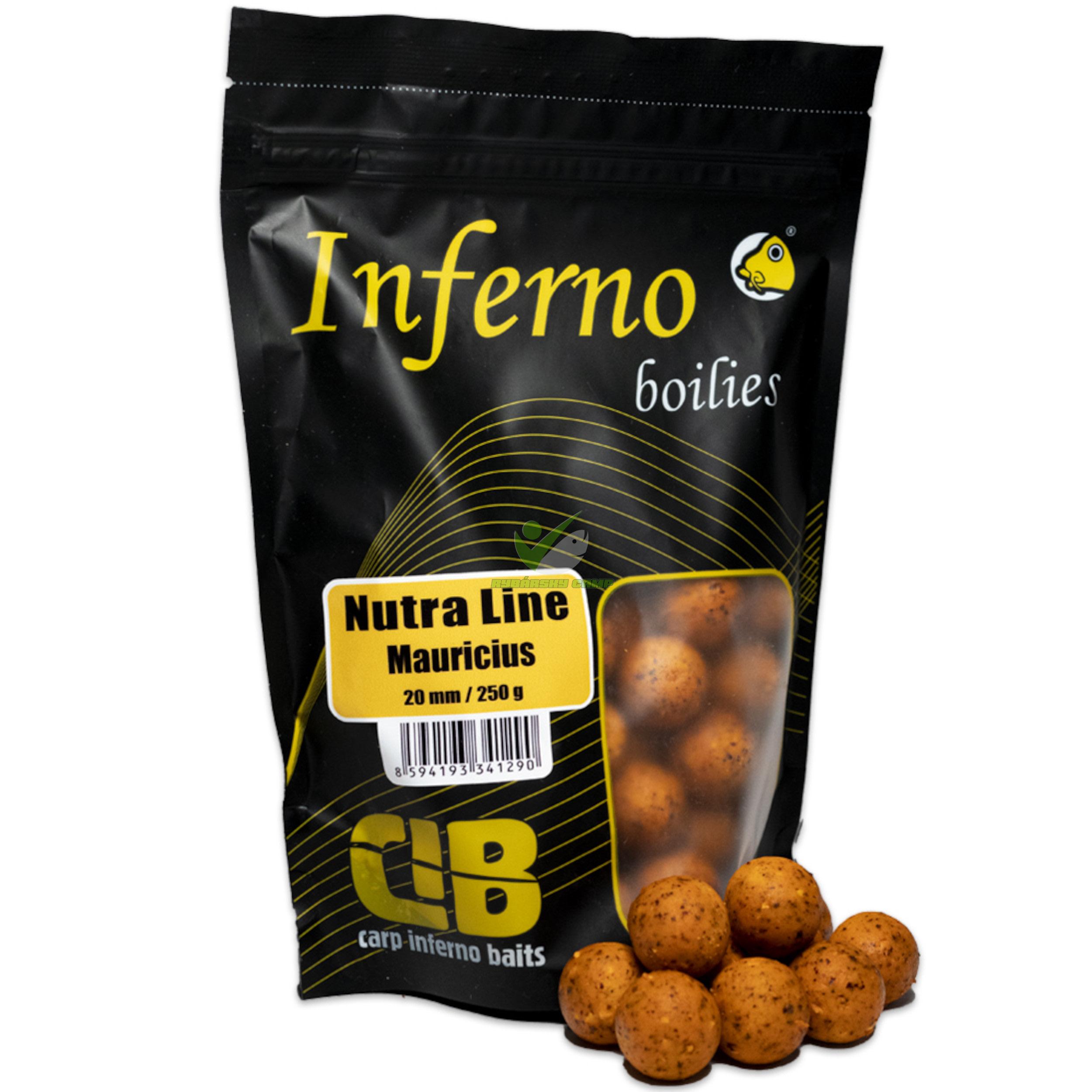CARP INFERNO BOILIES NUTRA LINE - MAURICIUS 20mm 250g