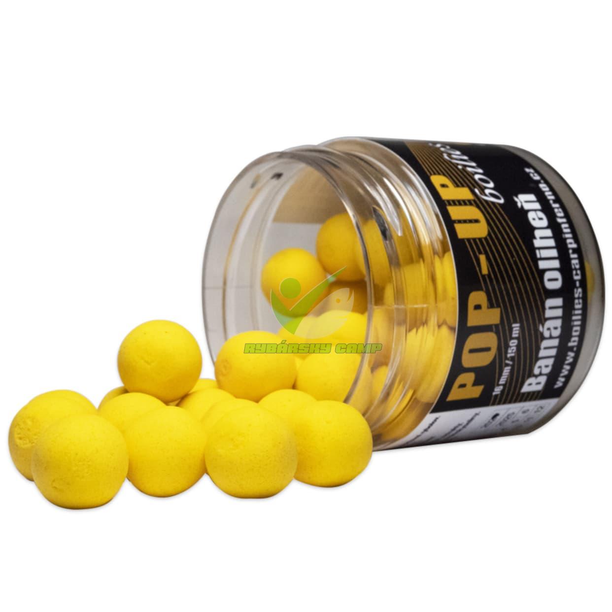 CARP INFERNO POP - UP BOILIES 16 MM 150 ML banan olihen