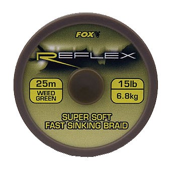 Fox Šnúra Reflex Super Soft Fast Sinking Braid 25m