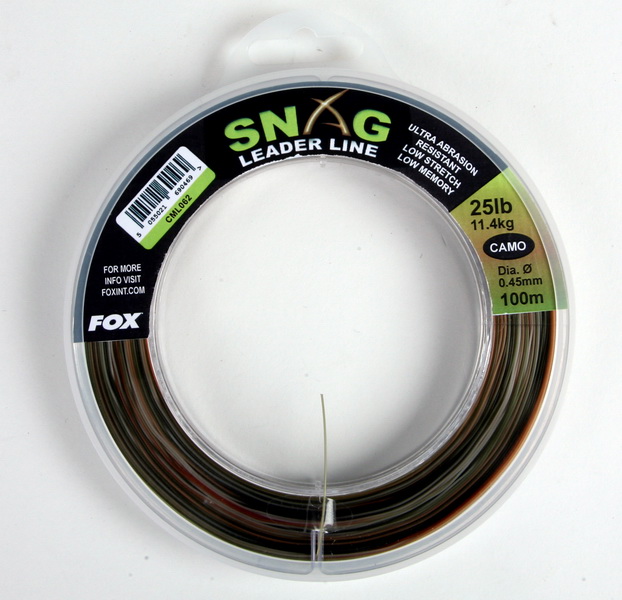 SNAG LEADER CAMO 25lb / 0,45mm /100m