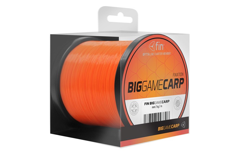 FIN BIG GAME CARP 1000m/oranž 0,35mm 17lbs
