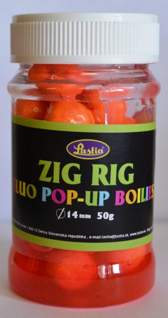ZIG RIG FLUO POP-UP Boilies-orange