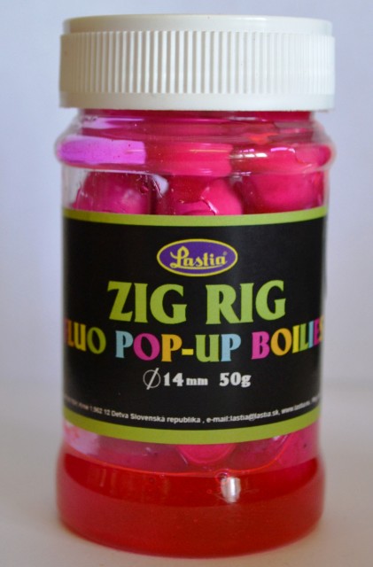 ZIG RIG FLUO POP-UP Boilies-pink