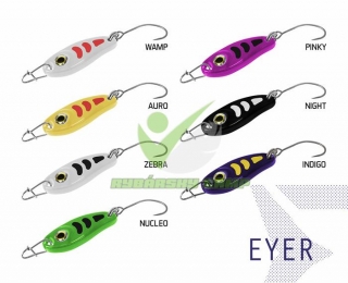  	Plandavka Delphin EYER 1.5g NIGHT Hook #8