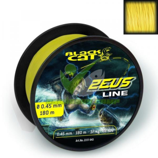 Šňůra Zeus Line 0,45 mm 180 m 37 kg / 82 lbs žlutá
