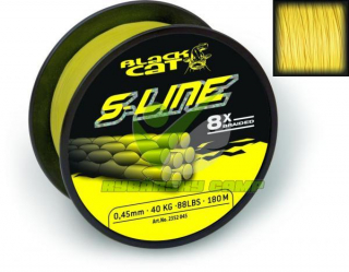 Šňůra S-Line 0,55 mm 300 m 70 kg / 154 lbs žlutá
