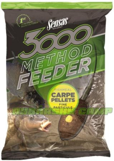 Krmivo 3000 Method Carpe Pellets 1kg