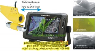 HDS9 + podvodná kamera Mag.E 8000
